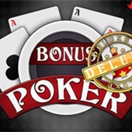 Bonus Poker Deluxe - 3 Hands slot icon by RTG (Reel Time Gaming), available at RivO Casino