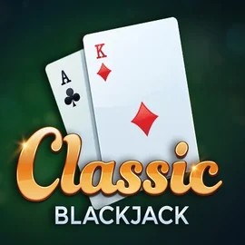 Classic Blackjack slot visual from Red Tiger Gaming available on rivoscasino.com
