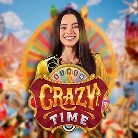 Enjoy Crazy Time by Evolution – logo hosted on rivoscasino.com