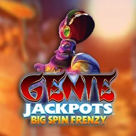 Genie Jackpots: Big Spin Frenzy logo by Blueprint Gaming at RivO Casino