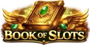 Book of Slots slot logo by ThunderSpin at RivO Casino