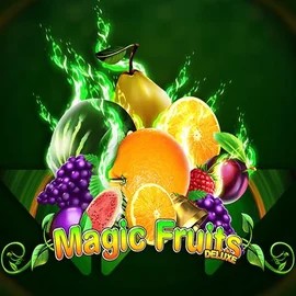 Magic Fruits Deluxe casino game by Wazdan – featured logo at RivO Casino