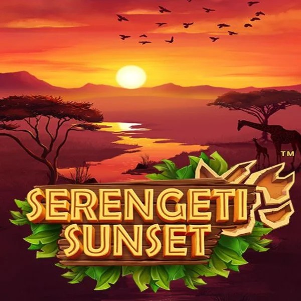 Serengeti Sunset casino game by Skywind Group – featured logo at RivO Casino