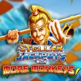 Play Stellar Jackpots with More Monkeys slot by Lightning Box Game on rivoscasino.com